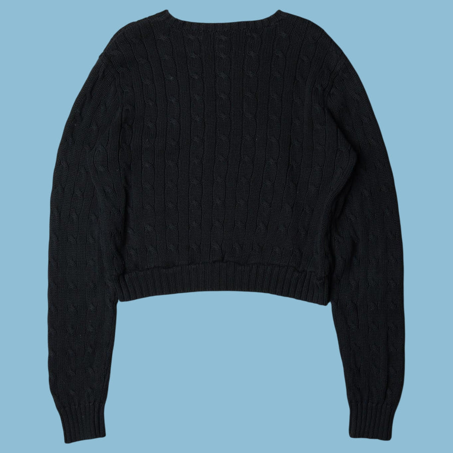 Vintage Ralph Lauren Sport Cable Knit Sweater - XS
