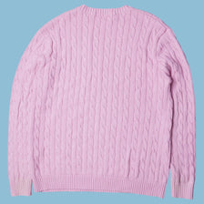 Vintage Ralph Lauren Zopfmuster Pullover - S