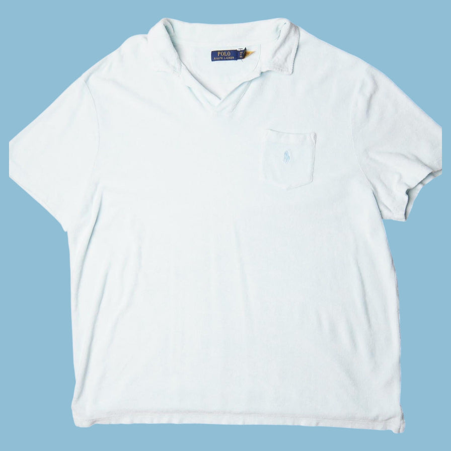 Vintage Ralph Lauren Terry Polo Shirt - 2XL