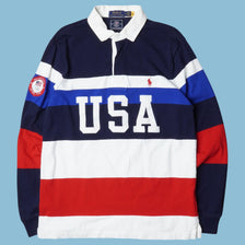 Vintage Ralph Lauren USA Olympic Team Rugby Longsleeve - M