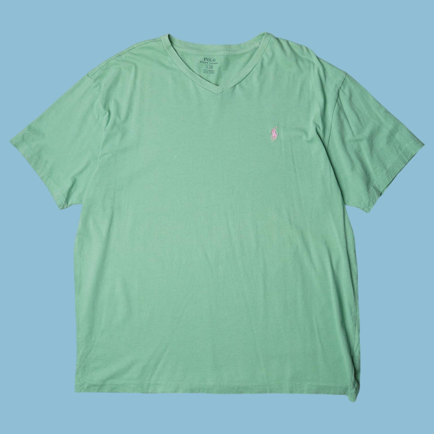 Vintage Ralph Lauren V-Neck T-Shirt - L