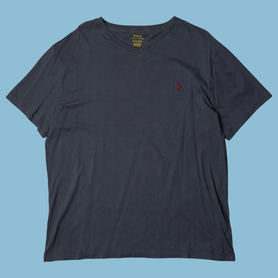 Vintage Ralph Lauren V-Neck T-Shirt - L