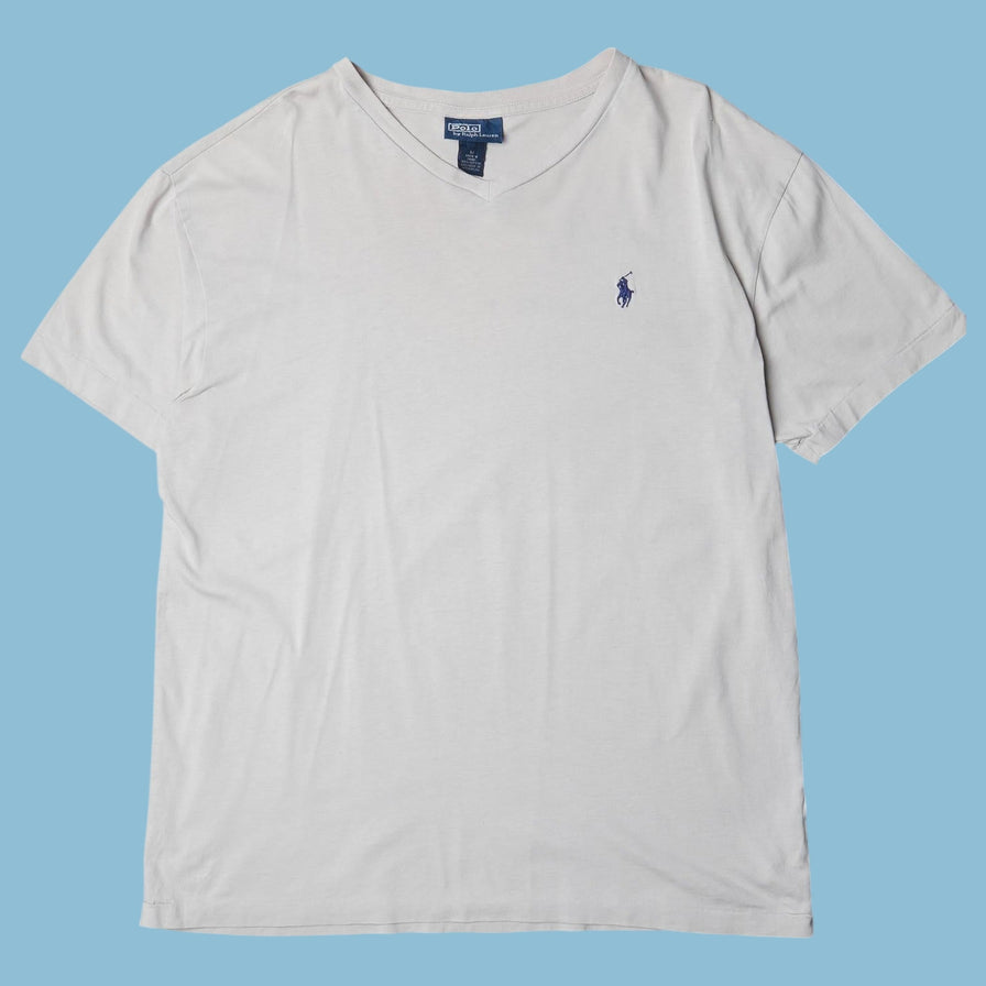Vintage Ralph Lauren V-Neck T-Shirt - M
