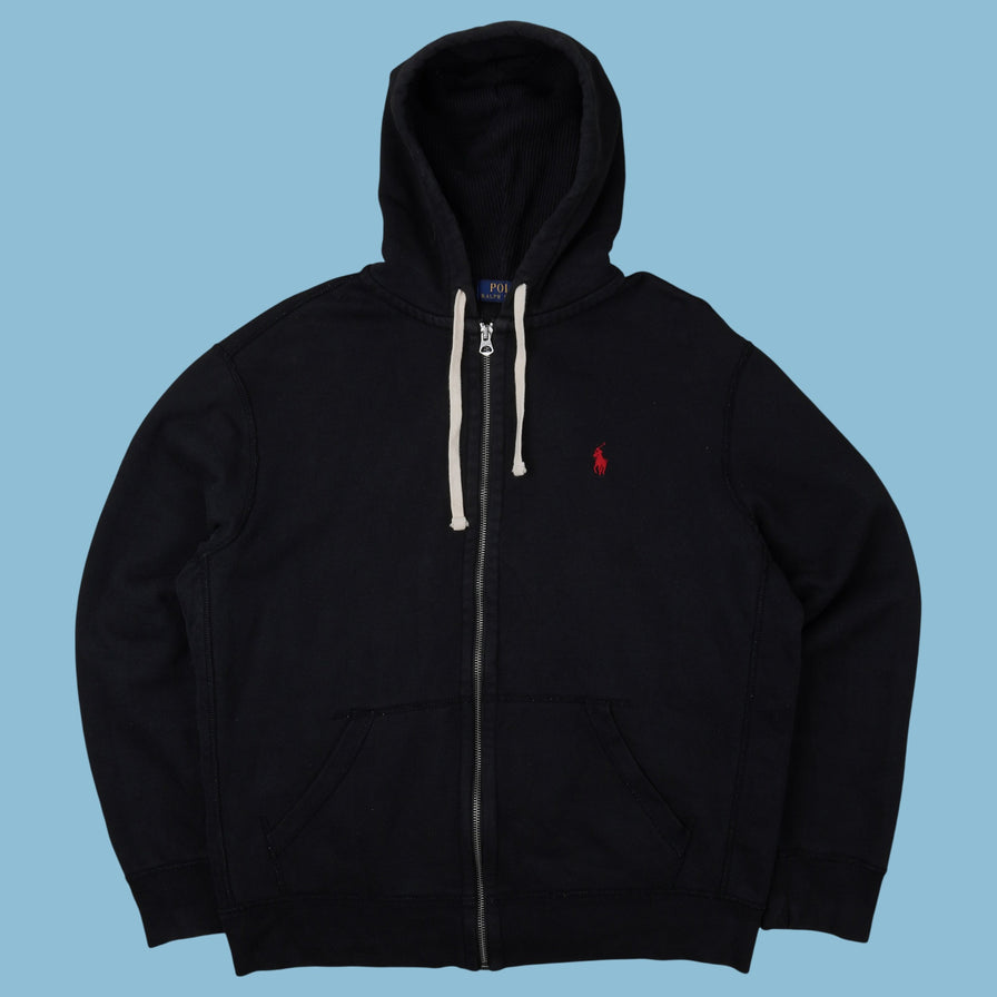 Vintage Ralph Lauren Full-Zip Hoodie - S