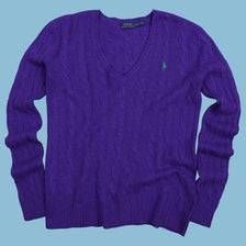 Vintage Ralph Lauren Zopfmuster Strickpullover - M - NFF Vintage