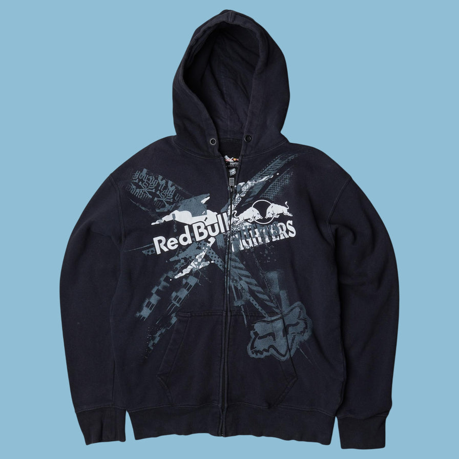 Vintage Red Bull X-Fighters 2000s Zip Hoodie - L