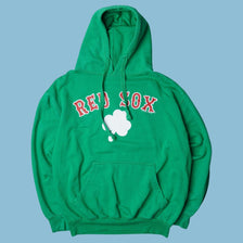 Vintage Red Sox St. Patrick's Day Hoodie - L