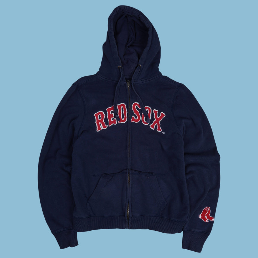 Vintage Boston Red Sox Zip Hoodie - M - NFF Vintage