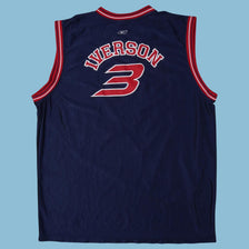 Vintage Reebok Allen Iverson 'The Answer' Trikot Shirt - 2XL