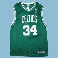 Vintage Reebok 2000s Boston Celtics #34 Jersey - L