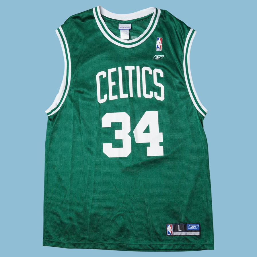 Maillot vintage Reebok années 2000 Boston Celtics #34 - T.L