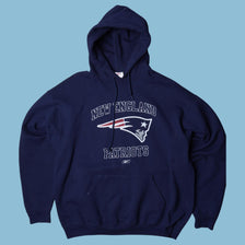 Vintage Reebok 2000s New England Patriots NFL Hoodie - XL