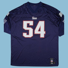 Vintage Reebok 2000s NFL Patriots #54 Jersey - 2XL