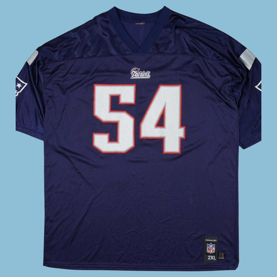 Vintage Reebok 2000s NFL Patriots #54 Jersey - 2XL