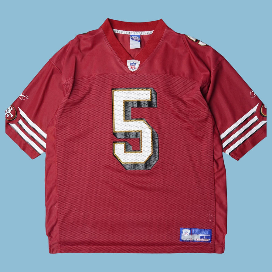 Vintage Reebok 2000s San Francisco 49ers #5 Jersey - XL