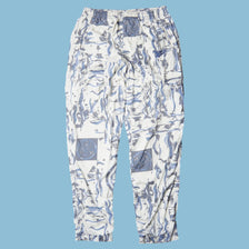 Vintage Reebok 90s Abstract Print Hose - XL