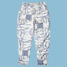 Vintage Reebok 90s Abstract Print Hose - XL