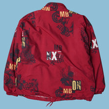Vintage Reebok 90s Allover Print Windbreaker - XL