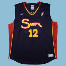 Vintage Reebok Sun WNBA Basketball-Trikot #12 Shirt - XL