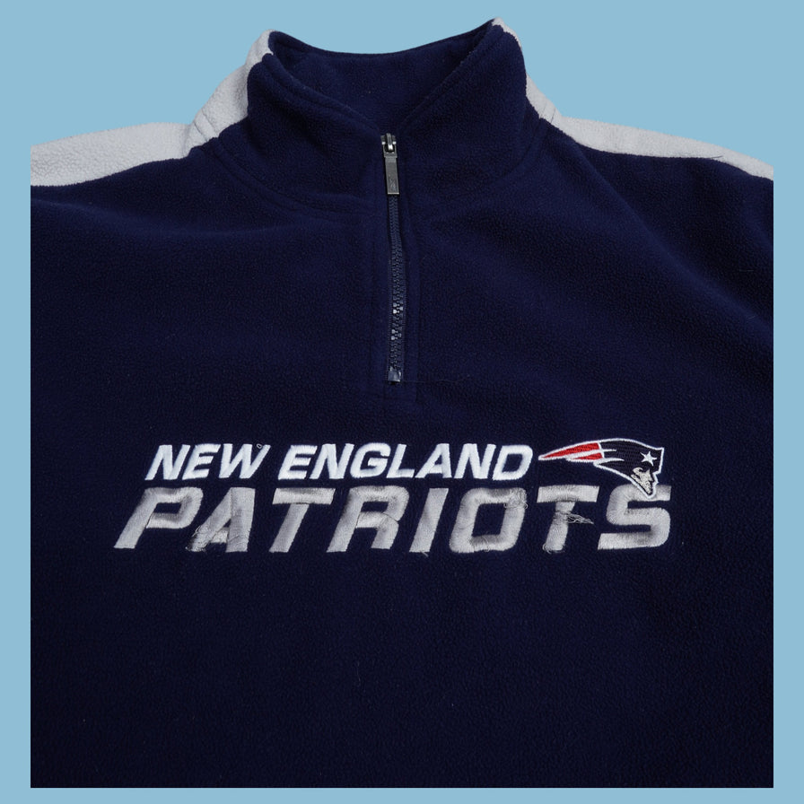 Vintage Reebok NFL New England Patriots Fleece Sweater - M - NFF Vintage