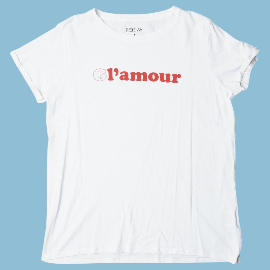 Vintage Replay Glamour T-Shirt - M