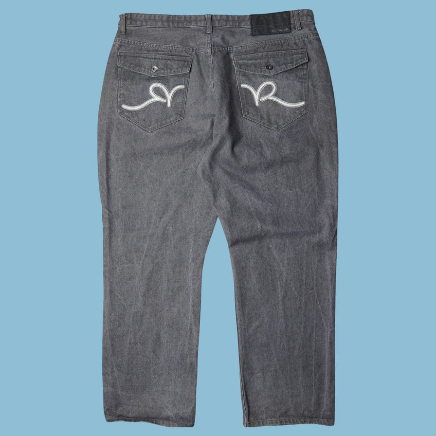 Vintage Roca Wear 2000s Embroidered Jeans - 2XL