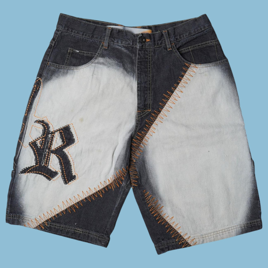 Vintage Roca Wear 2000s Embroidered Shorts - L