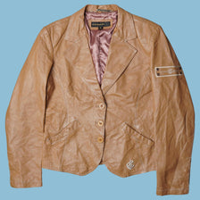 Vintage Roca Wear Y2K Leather Jacket - L