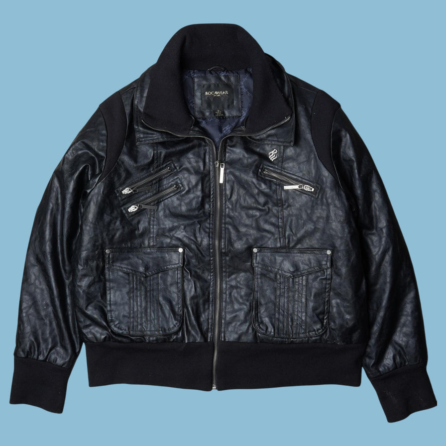 Vintage Roca Wear 2000s Lederjacke - M