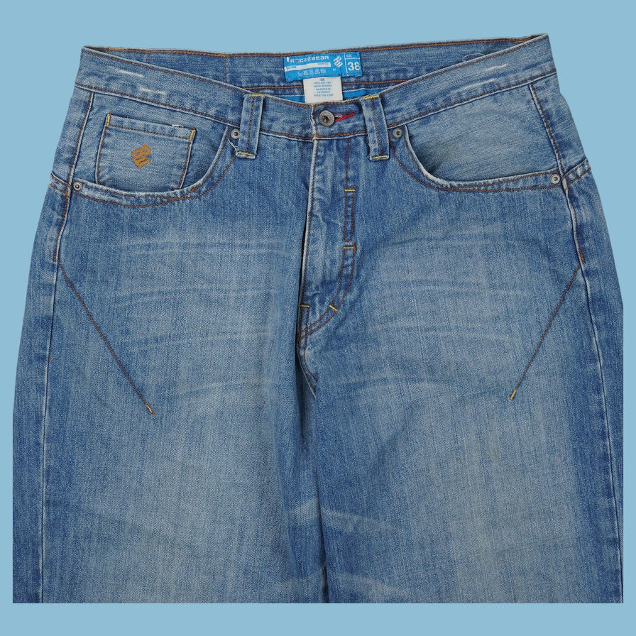 Vintage Y2K Roca Wear Baggy Jeans Hose - XL