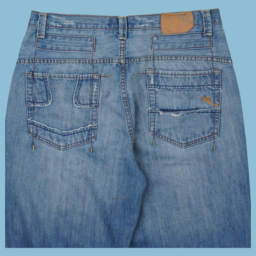 Vintage Y2K Roca Wear Baggy Jeans Hose - XL
