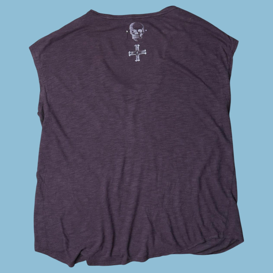 Vintage Rock & Republic Skull Graphic T-Shirt - L