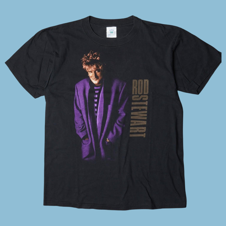 Vintage Rod Stewart 90s Tour T-Shirt - L