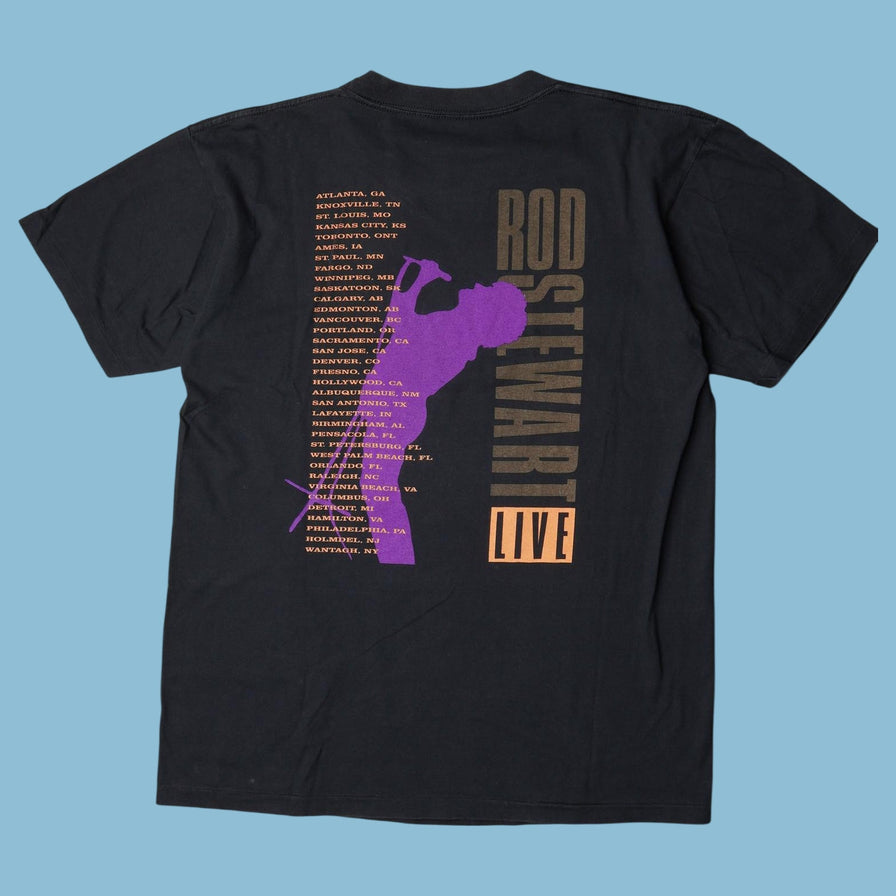 Vintage Rod Stewart 90s Tour T-Shirt - L