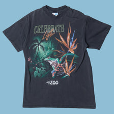 T-shirt Roger Williams Park Zoo Vintage années 90 Celebrate Life - M