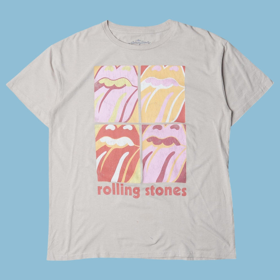 Vintage Rolling Stones Pop Art T-Shirt - L