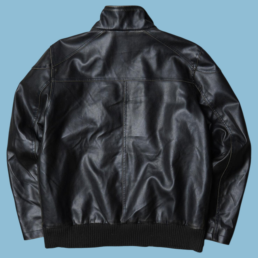 Vintage Route 66 Lederjacke - L