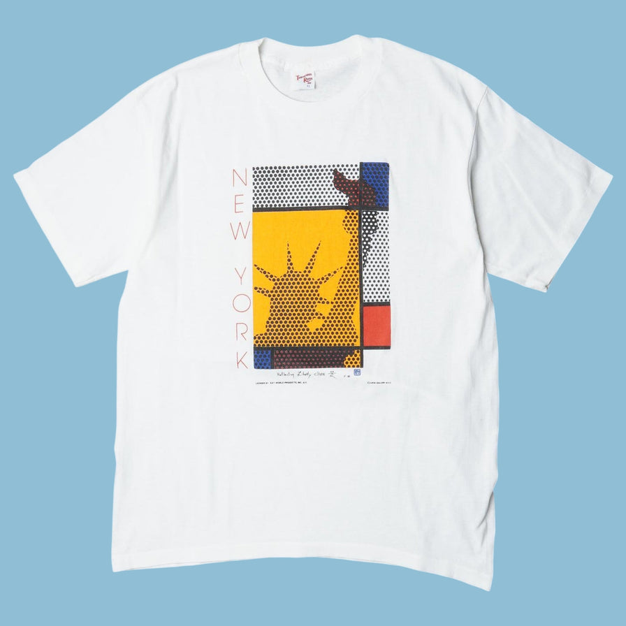 Vintage Roy Lichtenstein New York Pop Art T-Shirt - XL