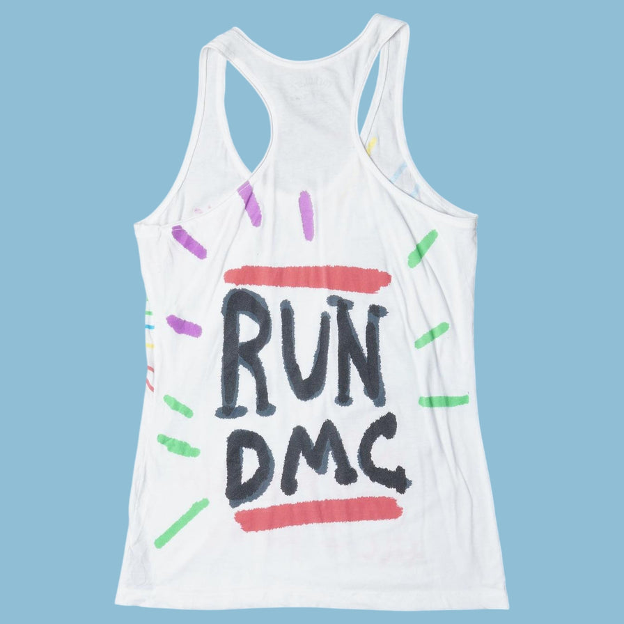 Vintage Run DMC 80s King of Rock Tank Top - L