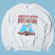 Vintage Russell Athletic Fair Lawn Cutters Swim Team Sweater - L