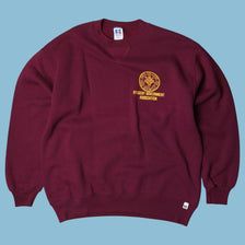 Vintage Russell Athletic 90s Iona College Student Government Sweater - XL