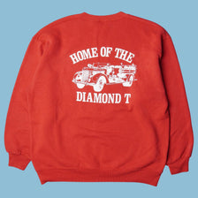 Vintage Russell Athletic 90s Laurel Fire Co. Sweater - 2XL