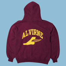 Vintage Russell Athletic Alvirne Broncos Hoodie - L