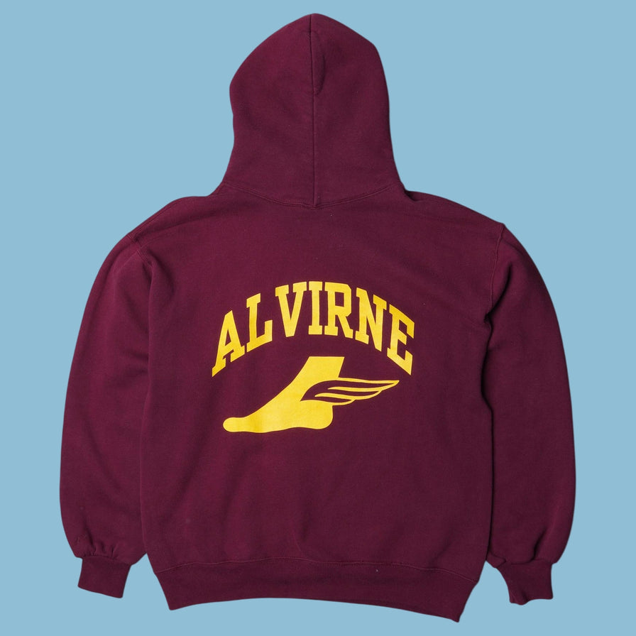 Vintage Russell Athletic Alvirne Broncos Hoodie - L