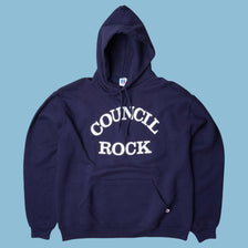 Vintage Russell Athletic Council Rock Hoodie - L