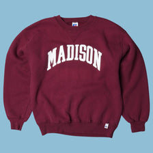 Vintage Russell Athletic Madison Sweater - M