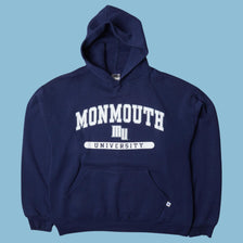 Vintage Russell Athletic Monmouth University Hoodie - L