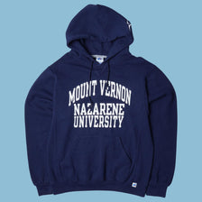 Vintage Russell Athletic Mount Vernon Nazarene University Hoodie - S