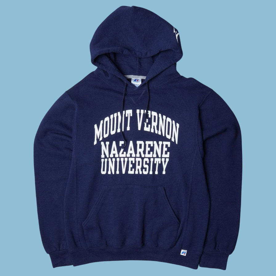 Vintage Russell Athletic Mount Vernon Nazarene University Hoodie - S