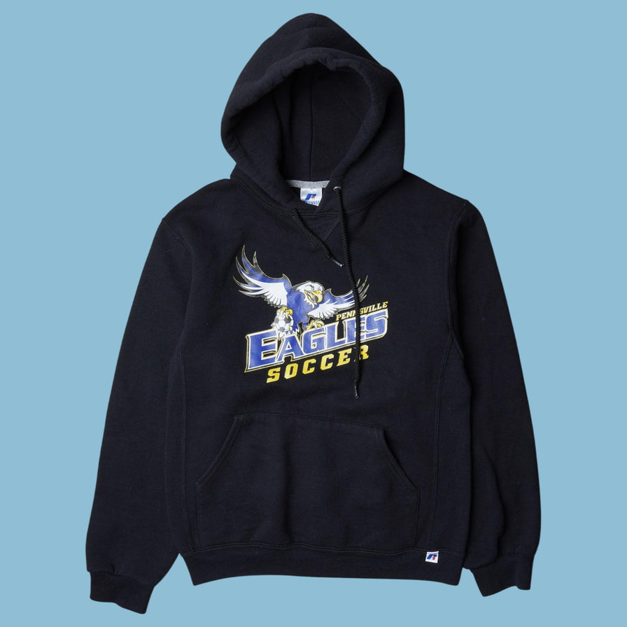 Vintage Russell Athletic Pennsville Eagles Soccer Hoodie - S
